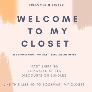 Welcome To My Closet